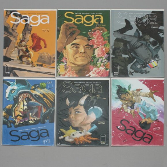 Lot of 13 Image Comics Books Saga, Rat Queens Shadowline, MP Manhattan Projects - Picture 2 of 5